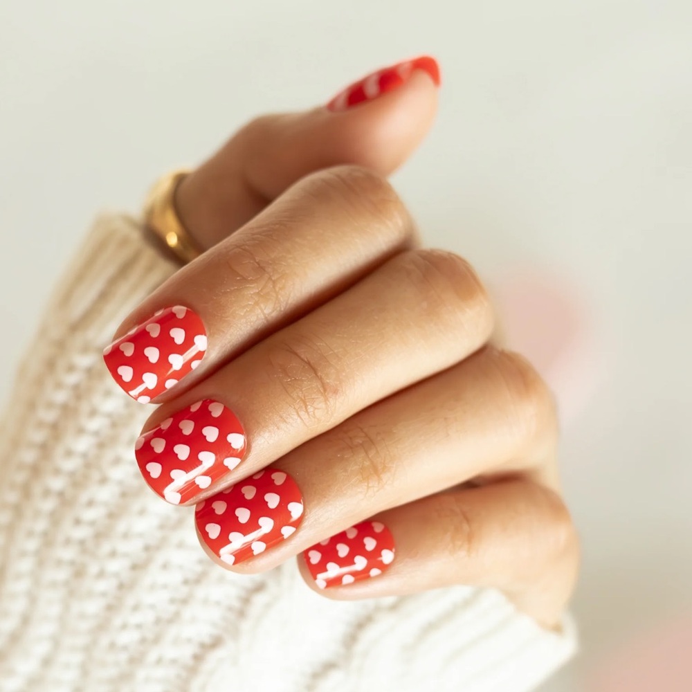 ❤️💗NEW Red Aspen nail dashes